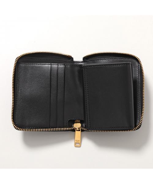 セリーヌ CELINE CELINE 二つ折り財布 10L203BEL 小銭入れあり （38NO/Black/ブラック） 38NO/Black/ブラック