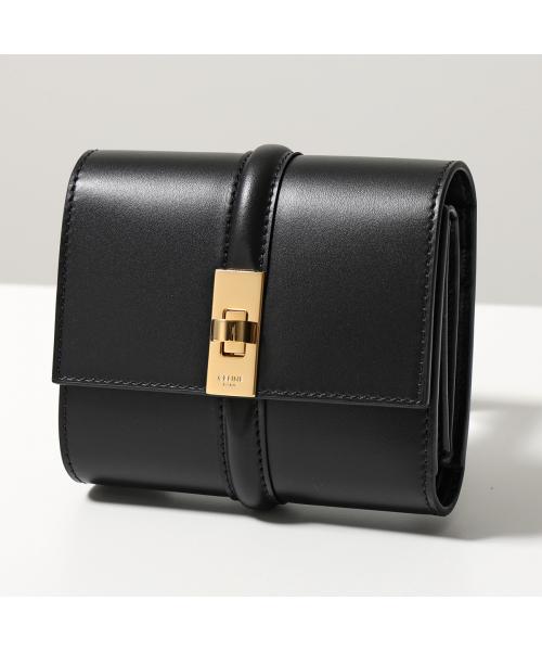 セリーヌ CELINE CELINE 二つ折り財布 Small Torifold Wallet 10F523CQ7 （38NO/Black-ブラック） 38NO/Black-ブラック