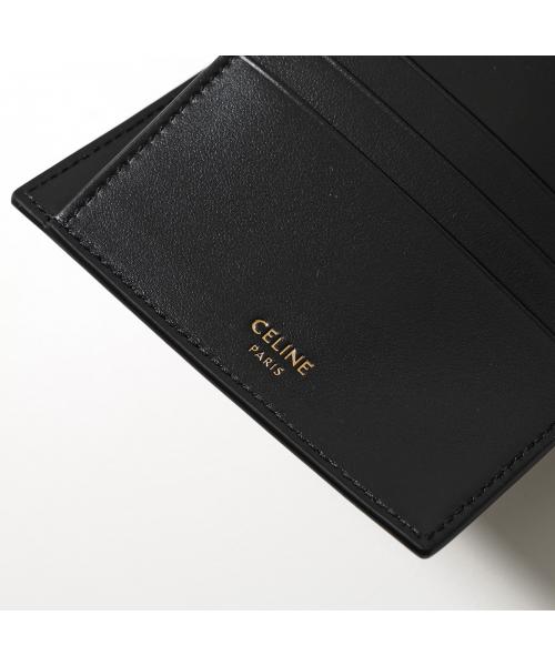 セリーヌ CELINE CELINE 二つ折り財布 Small Torifold Wallet 10F523CQ7 （38NO/Black-ブラック） 38NO/Black-ブラック