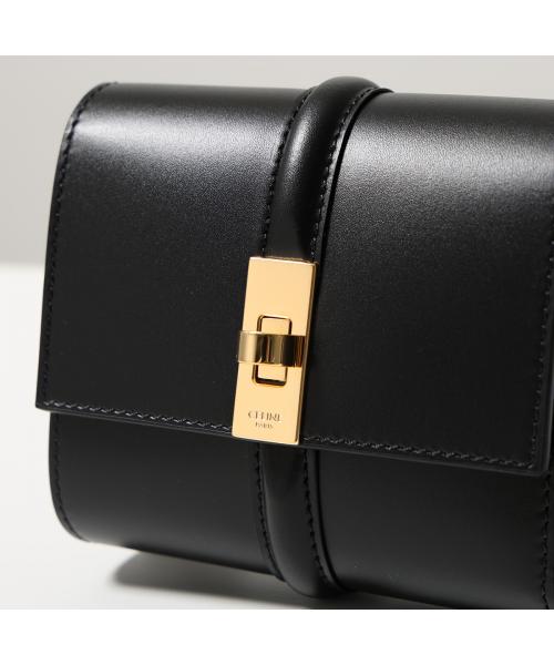 セリーヌ CELINE CELINE 二つ折り財布 Small Torifold Wallet 10F523CQ7 （38NO/Black-ブラック） 38NO/Black-ブラック