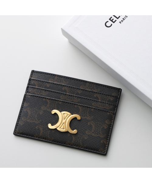 セリーヌ CELINE CELINE カードケース 10L832CQH TRIOMPHE レザー （04LU/TAN-ブラウン） 04LU/TAN-ブラウン
