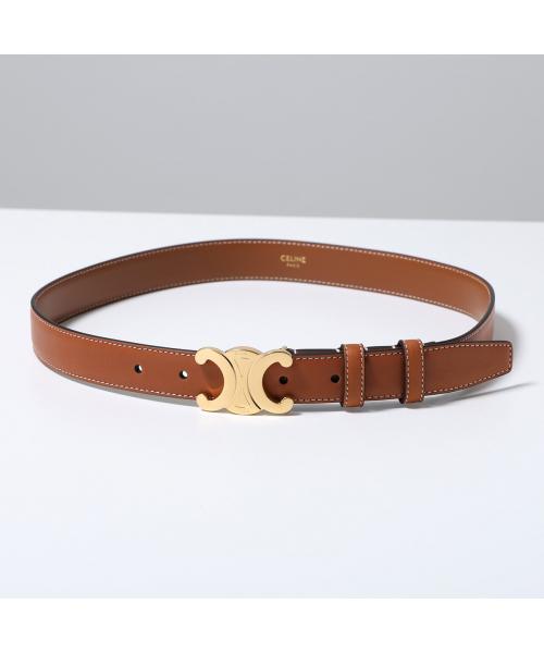 セリーヌ CELINE CELINE ベルト Medium 25MM ミディアム 45AK93A78 （04LU/Tan/ブラウン） 04LU/Tan/ブラウン