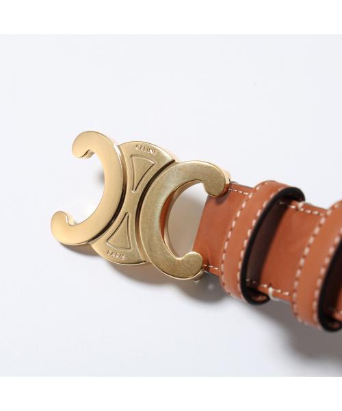 セリーヌ CELINE CELINE ベルト Medium 25MM ミディアム 45AK93A78 （04LU/Tan/ブラウン） 04LU/Tan/ブラウン