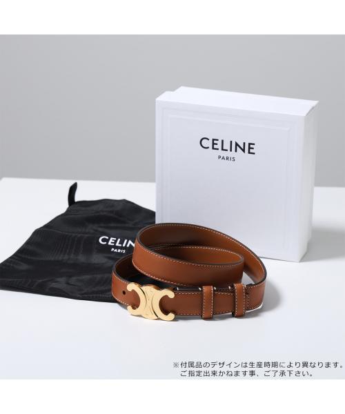 セリーヌ CELINE CELINE ベルト Medium 25MM ミディアム 45AK93A78 （04LU/Tan/ブラウン） 04LU/Tan/ブラウン