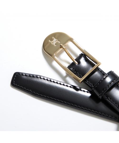 セリーヌ CELINE CELINE ナローベルト B104O3A01 トリオンフ 1.8cm （38NO/Black） 38NO/Black
