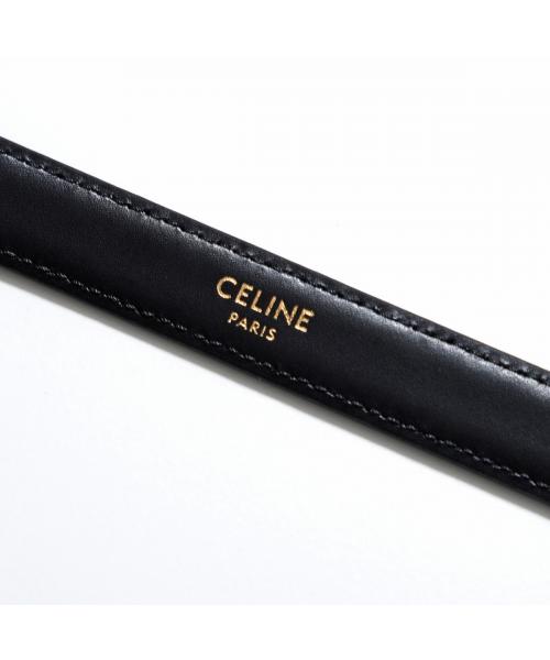 セリーヌ CELINE CELINE ナローベルト B104O3A01 トリオンフ 1.8cm （38NO/Black） 38NO/Black