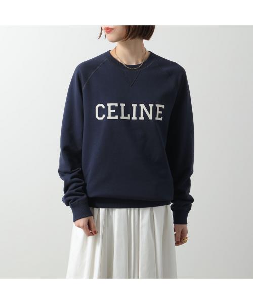 セリーヌ CELINE CELINE スウェット RY07D670Q コットン （CBE3/ネイビー） CBE3/ネイビー