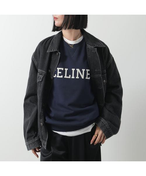 セリーヌ CELINE CELINE スウェット RY07D670Q コットン （CBE3/ネイビー） CBE3/ネイビー