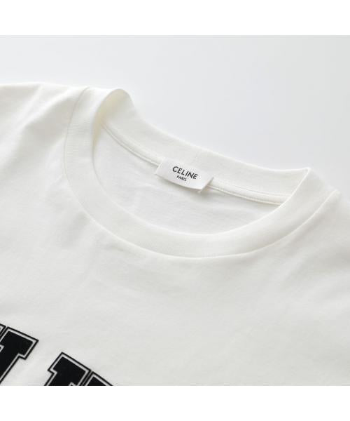セリーヌ CELINE CELINE Tシャツ RX0AY671Q ルーズ ロゴT 半袖 （01OB/オフホワイト） 01OB/オフホワイト