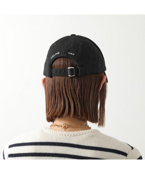 セリーヌ CELINE CELINE ベースボールキャップ AA0HW2U74 トリオンフ （37BW/ブラック） 37BW/ブラック