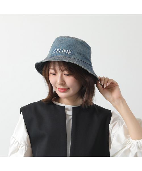 CELINE バケットハット ウォッシュドデニム S Céline CELINE CELINE bucket hat 2AUO8930F union wash denim