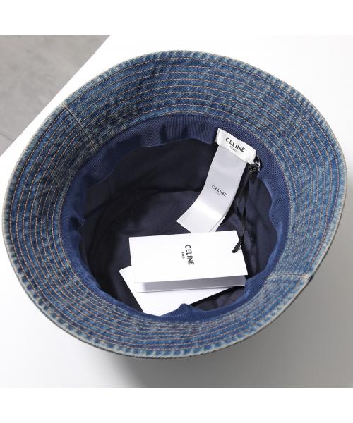 Céline CELINE CELINE bucket hat 2AUO8930F union wash denim