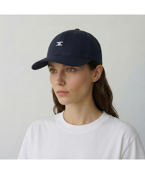 CELINE キャップ Celine Paris Black White Logo Cotton Drill Baseball Cap Hat Size M