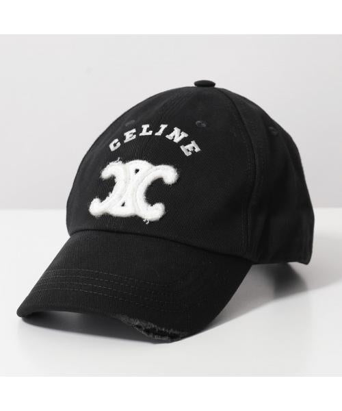 セリーヌ CELINE CELINE ベースボールキャップ AA0AG0F82 トリオンフ ロゴ刺繍 （38NO/BLACK） 38NO/BLACK
