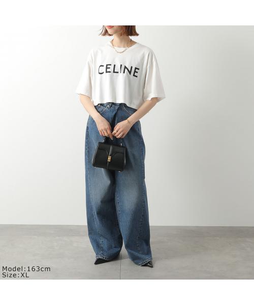 CELINE Tシャツ 16 XS オーバーサイズ CELINE ( セリーヌ ) 16 プリント オーバーサイズ Tシャツ | 日本人