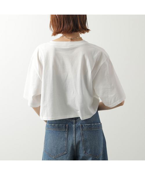 トップス CELINE Celine CELINE Celine T-shirt 2X761671Q short sleeve cropped length