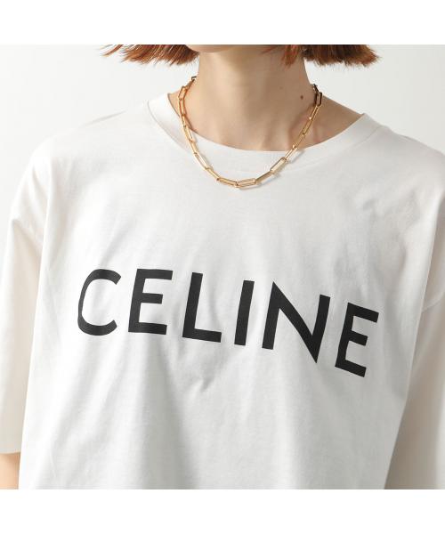 Celine CELINE Celine T-shirt 2X761671Q short sleeve cropped length
