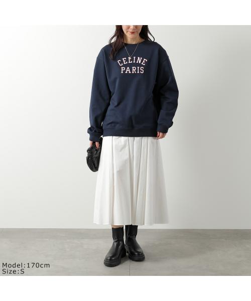 セリーヌ CELINE CELINE トレーナー RY0S1510Z スウェット 長袖 （07RV/ネイビー） 07RV/ネイビー