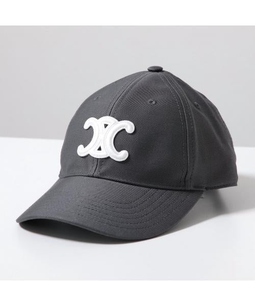 セリーヌ CELINE CELINE ベースボールキャップ Triomphe トリオンフ AA06F234X （08AD/チャコールグレー） 08AD/チャコールグレー