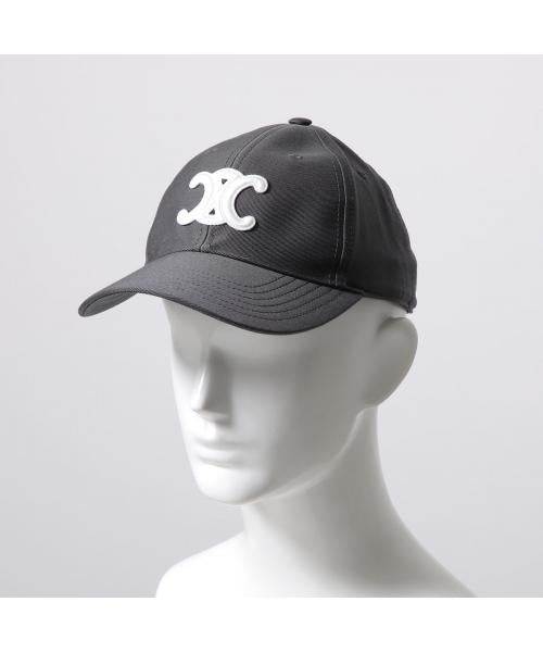 セリーヌ CELINE CELINE ベースボールキャップ Triomphe トリオンフ AA06F234X （08AD/チャコールグレー） 08AD/チャコールグレー