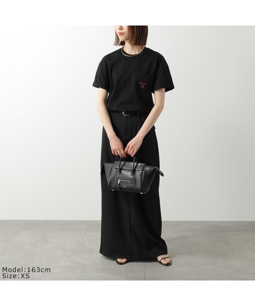 セリーヌ CELINE CELINE Tシャツ RX0I31242 半袖 カットソー ロゴT （GDX7/ブラック） GDX7/ブラック