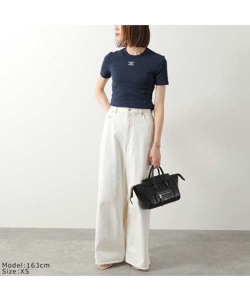 セリーヌ CELINE CELINE Tシャツ Triomphe RX0IX1407 半袖 カットソー （01MA/ホワイト） 01MA/ホワイト