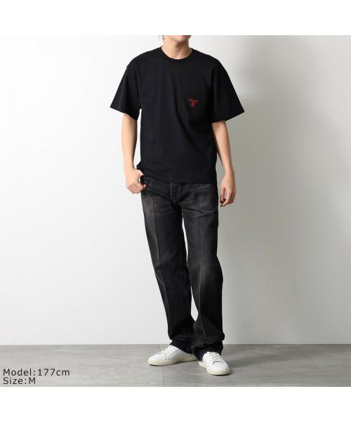 セリーヌ CELINE CELINE Tシャツ RX0I31242 半袖 カットソー ロゴT （GDX7/ブラック） GDX7/ブラック