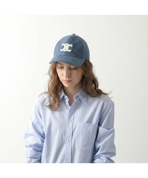 セリーヌ CELINE CELINE ベースボールキャップ TRIOMPHE 2AUT6930F （07DU/ブルー） 07DU/ブルー