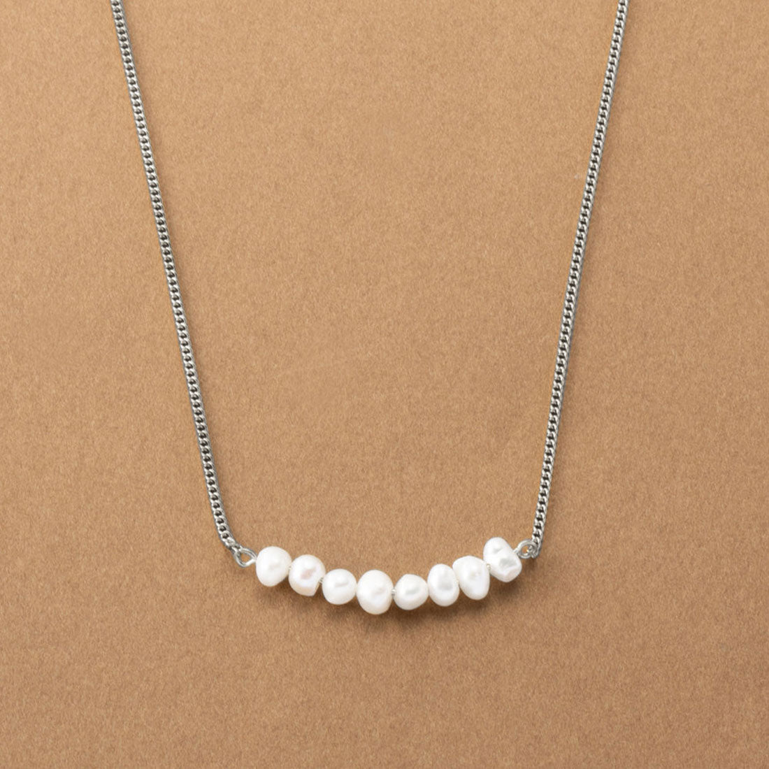 クリームドット Cream dot. ナチュラル淡水パールのステンレス製ネックレス （ワンサイズ：ゴールド） ワンサイズ：ゴールド