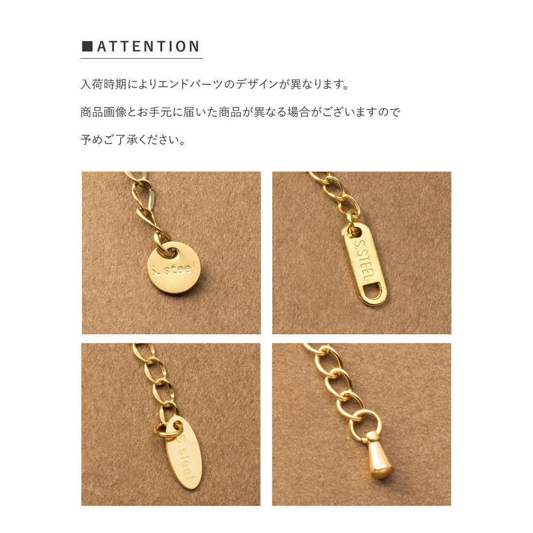 クリームドット Cream dot. ステーションパールのステンレス製ネックレス （ワンサイズ：ゴールド） ワンサイズ：ゴールド