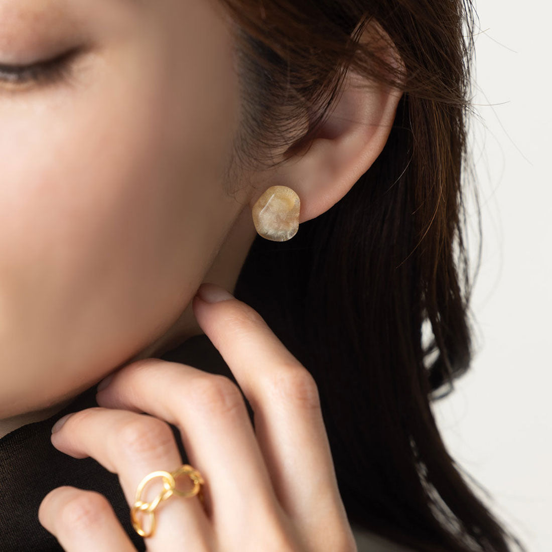 クリームドット Cream dot. アレンジ自在、デザインが異なる4点セットピアス （4セット：ゴールド） 4セット：ゴールド