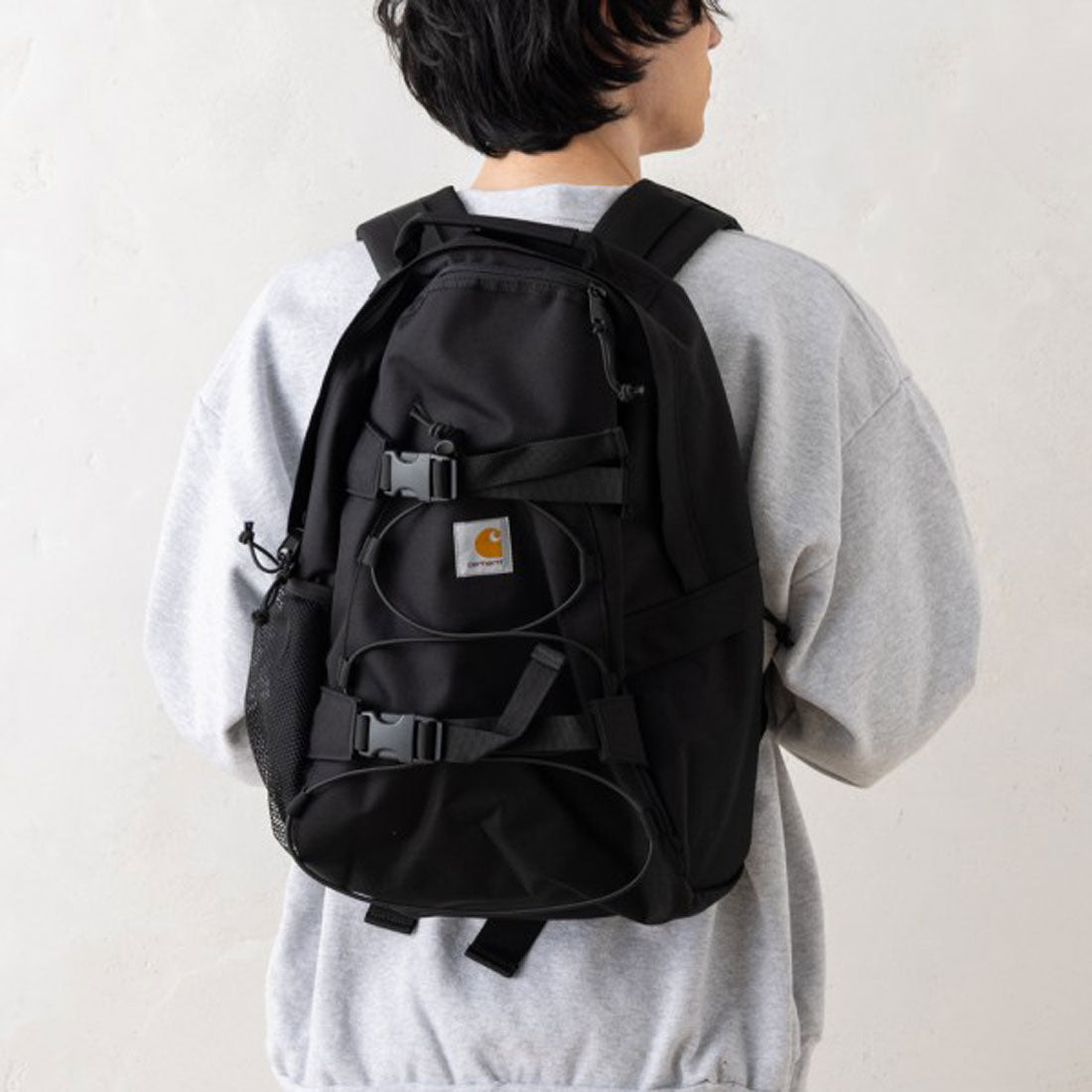 Carhartt 正在進行中 Carhartt WIP 背包 Kickflip 黑色 男士女士中性 Carhartt WIP I031468 089