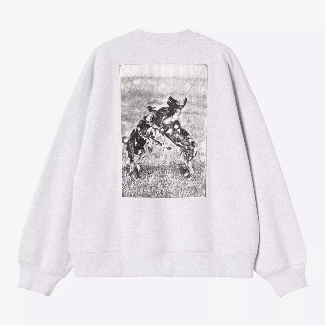 カーハート ワークインプログレス Carhartt WIP ノープレイ スウェットシャツ（NO PLAY SWEATSHIRT） （Ash Heather） Ash Heather