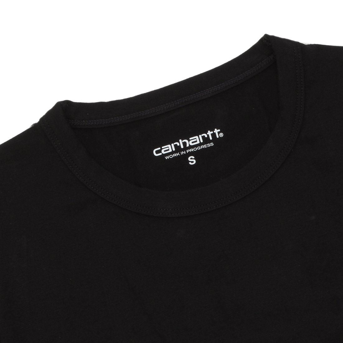 カーハート ワークインプログレス Carhartt WIP Tシャツ カットソー Carhartt WIPウイメンズスクリプトクロップトップ クロップド丈 ブラック レディース I033222 089 （BLACK） BLACK