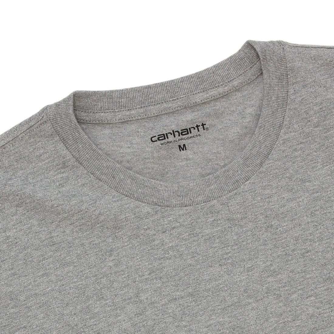 カーハート ワークインプログレス Carhartt WIP Tシャツ カットソー Carhartt WIP ロングスリーブチェイスTシャツ グレー メンズ レディース LS CHASE T-SHIRT I026392 00M （GREY HEATHER GOLD） GREY HEATHER GOLD