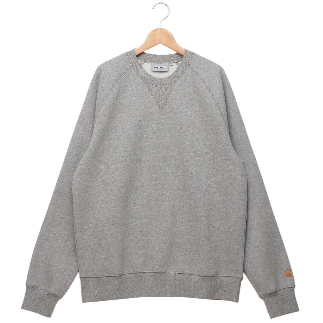 カーハート ワークインプログレス Carhartt WIP スウェット Carhartt WIP チェイススウェット グレー メンズ レディース ユニセックス CHASE SWEAT I033660 00M （GREY HEATHER GOLD） GREY HEATHER GOLD