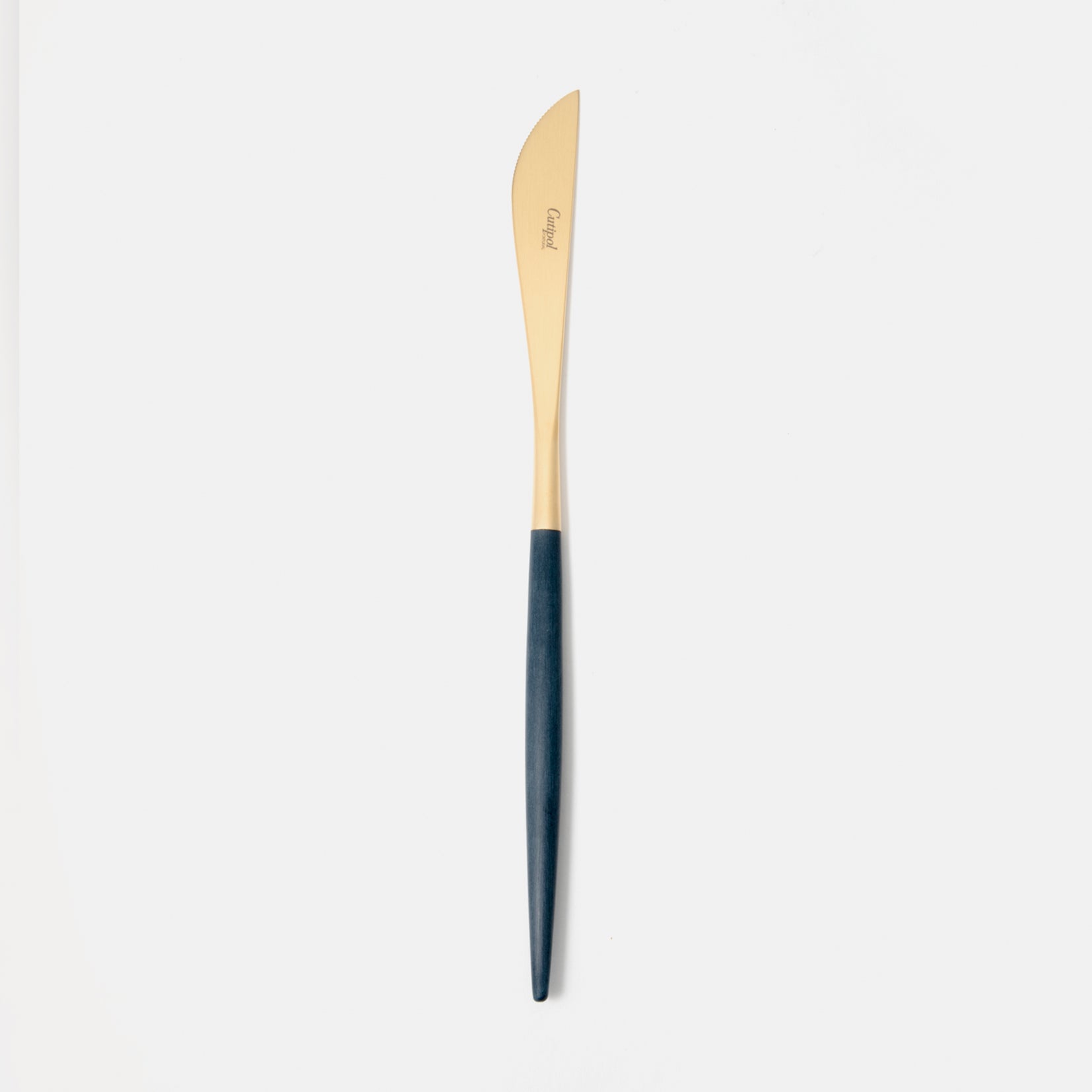 クチポール Cutipol クチポール Cutipol GO03GB カトラリー ゴア 食器 テーブルナイフ 単品 GOA TABLE KNIFE ステンレス キッチン 【返品不可商品】 （ゴールド×ブルー） ゴールド×ブルー
