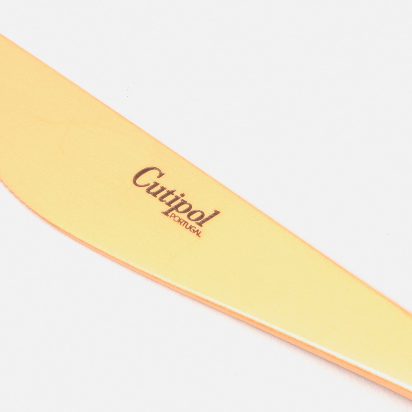 クチポール Cutipol クチポール Cutipol GO03GB カトラリー ゴア 食器 テーブルナイフ 単品 GOA TABLE KNIFE ステンレス キッチン 【返品不可商品】 （ゴールド×ブルー） ゴールド×ブルー