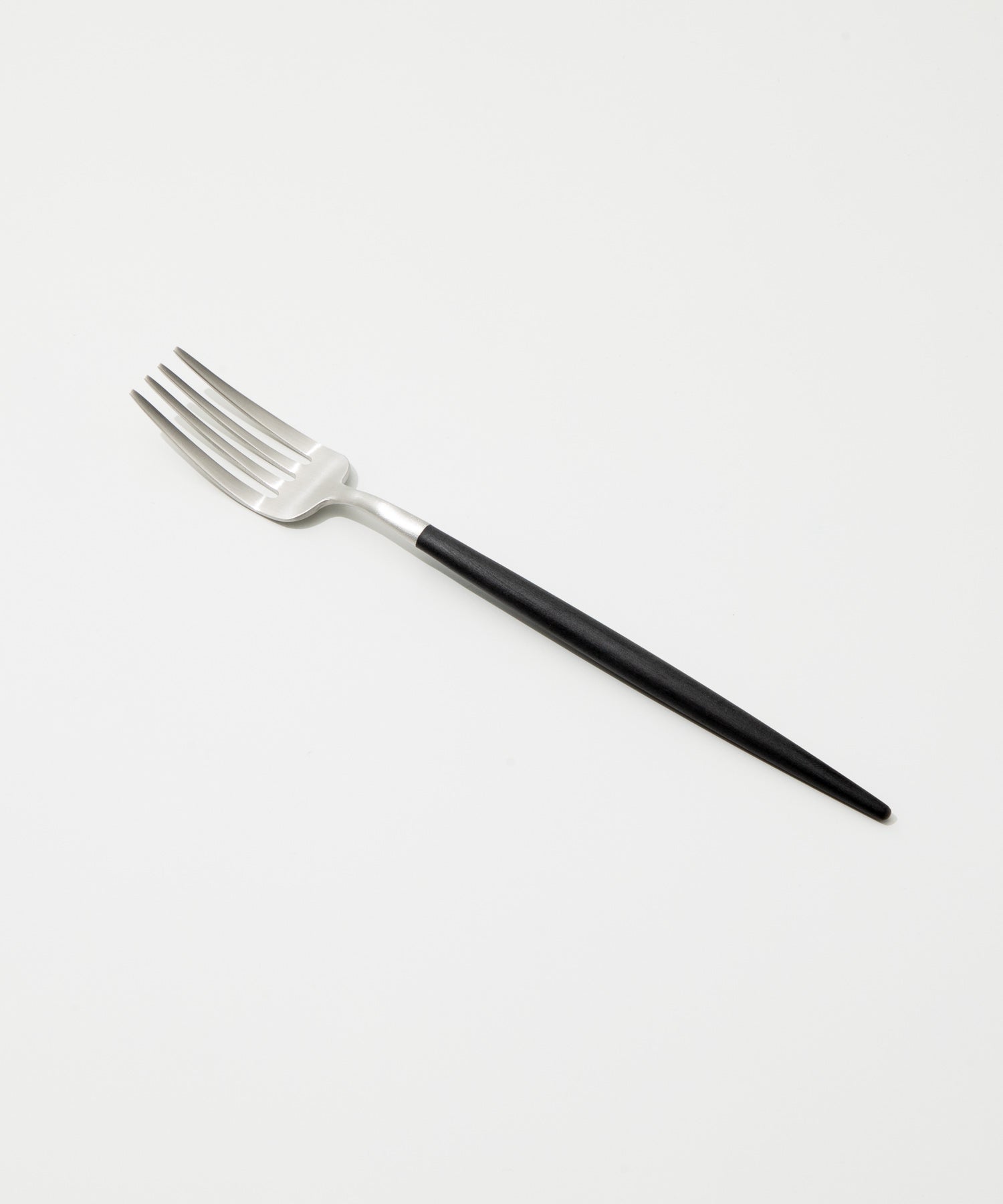 クチポール Cutipol クチポール Cutipol ゴア 食器 6点セット デザート スプーン フォーク ナイフ ギフトボックス付 6点用 GOA DESSERT 【返品不可商品】 （シルバー×ブラック） シルバー×ブラック