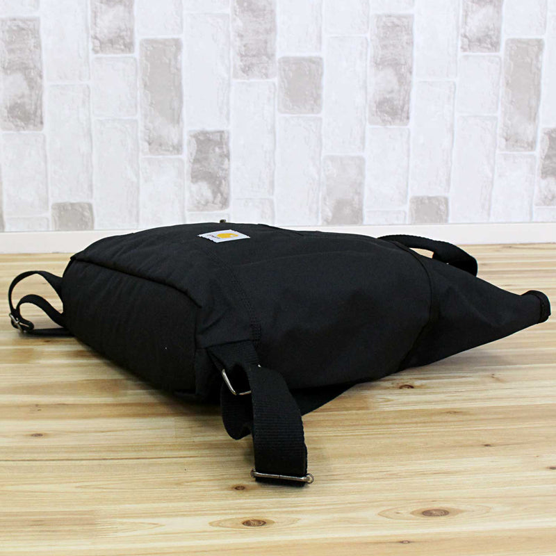 カーハート Carhartt LRGACY SERIES BACKPACK HYBRID 2WAY ワンポイント スクエア バックパック メンズ トートバッグ （1-ブラック） 1-ブラック