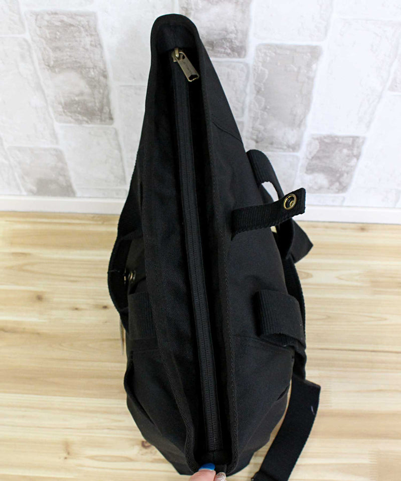 カーハート Carhartt LRGACY SERIES BACKPACK HYBRID 2WAY ワンポイント スクエア バックパック メンズ トートバッグ （1-ブラック） 1-ブラック