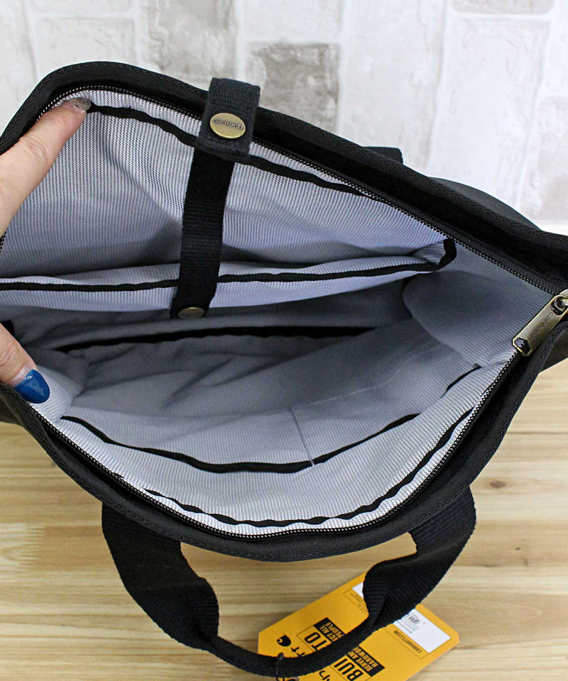 カーハート Carhartt LRGACY SERIES BACKPACK HYBRID 2WAY ワンポイント スクエア バックパック メンズ トートバッグ （1-ブラック） 1-ブラック