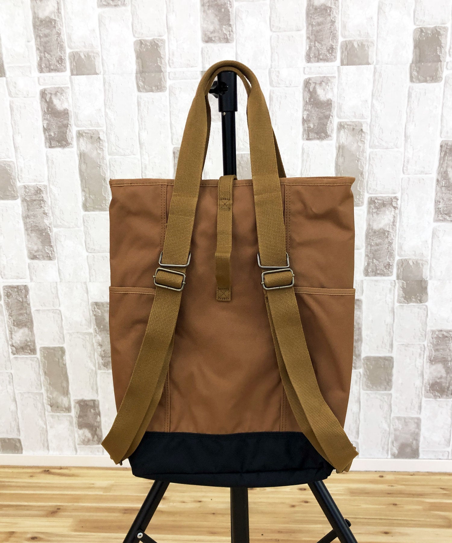 カーハート Carhartt LRGACY SERIES BACKPACK HYBRID 2WAY ワンポイント スクエア バックパック メンズ トートバッグ （1-ブラック） 1-ブラック