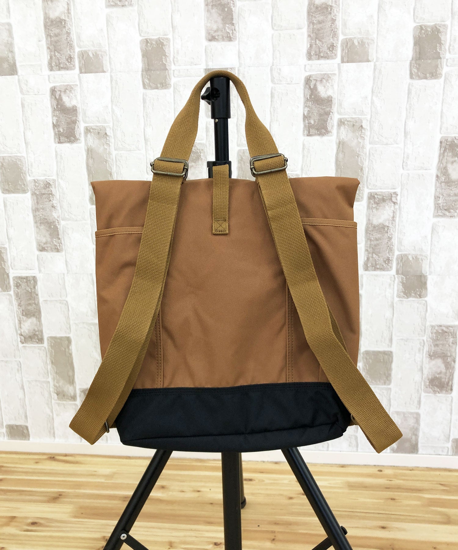 カーハート Carhartt LRGACY SERIES BACKPACK HYBRID 2WAY ワンポイント スクエア バックパック メンズ トートバッグ （1-ブラック） 1-ブラック