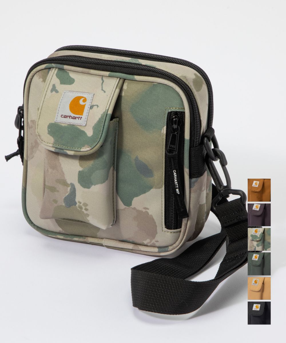 カーハート Carhartt I006285 ショルダーバッグ メンズ レディース バック エッセンシャル スモール 斜め掛け ポシェット 2WAY ミニ ポーチ 肩掛け Essentials Bag Small WIP （ベージュ） ベージュ