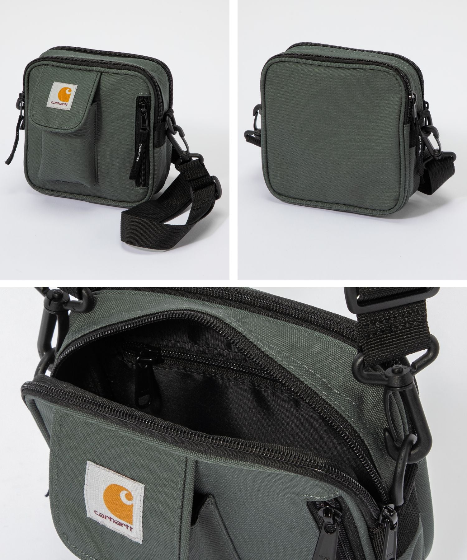 カーハート Carhartt I006285 ショルダーバッグ メンズ レディース バック エッセンシャル スモール 斜め掛け ポシェット 2WAY ミニ ポーチ 肩掛け Essentials Bag Small WIP （ベージュ） ベージュ