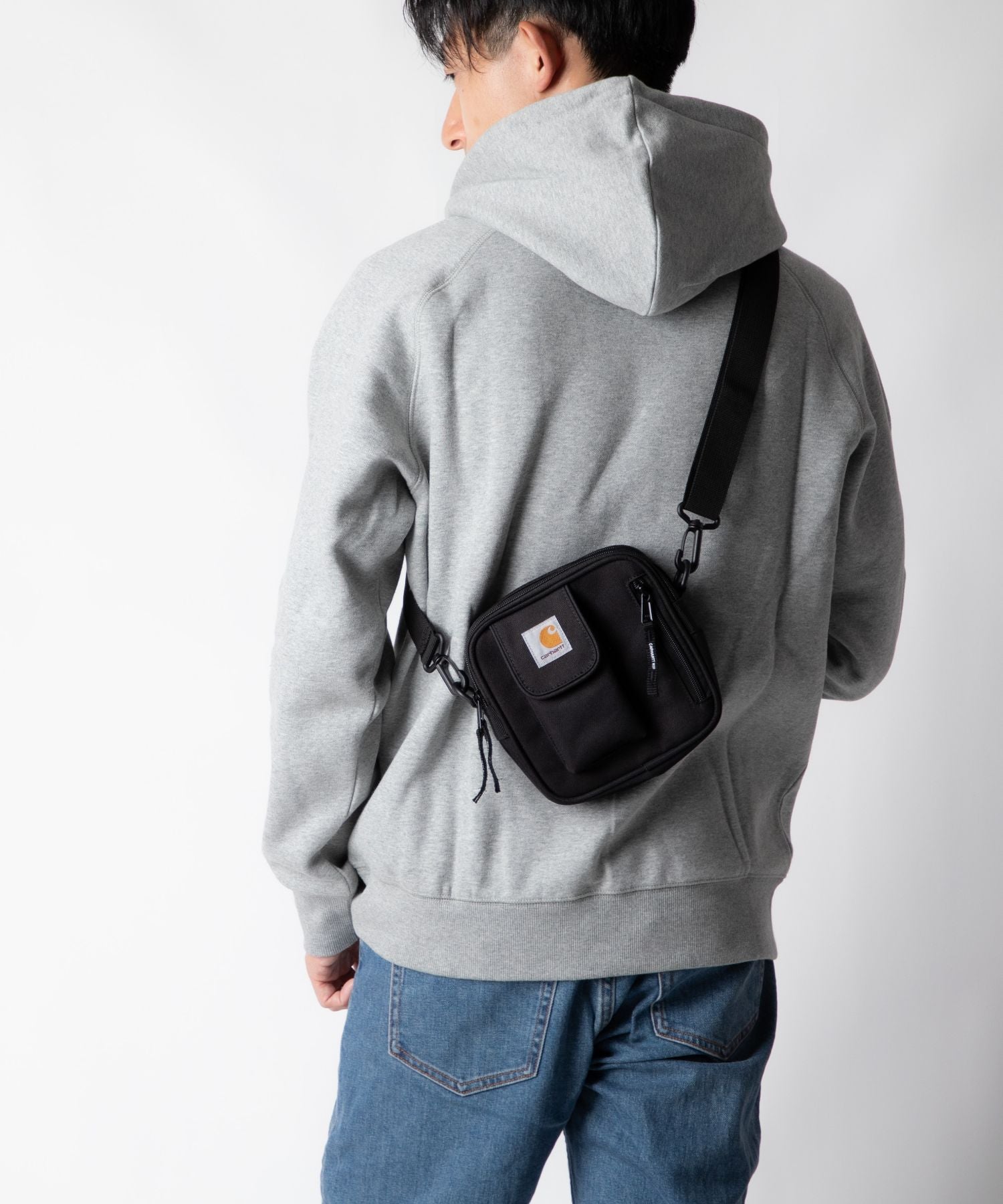 カーハート Carhartt I006285 ショルダーバッグ メンズ レディース バック エッセンシャル スモール 斜め掛け ポシェット 2WAY ミニ ポーチ 肩掛け Essentials Bag Small WIP （ベージュ） ベージュ