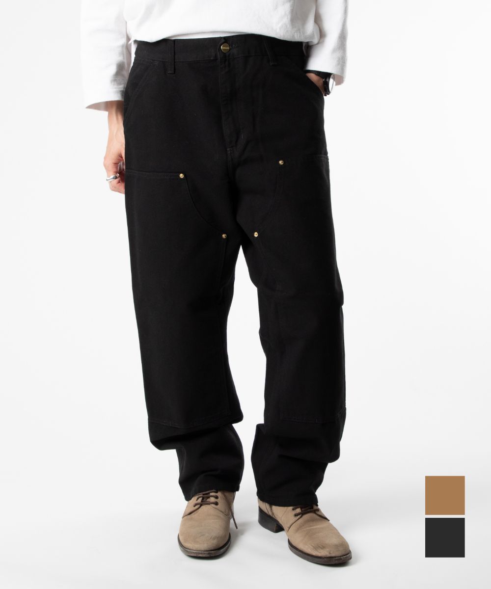 カーハート Carhartt カーハート Carhartt WIP DOUBLE KNEE PANT ダブルニーパンツ I031501 ペインターパンツ ワイドパンツ パンツ メンズ ボトムス （ブラック/L30） ブラック/L30