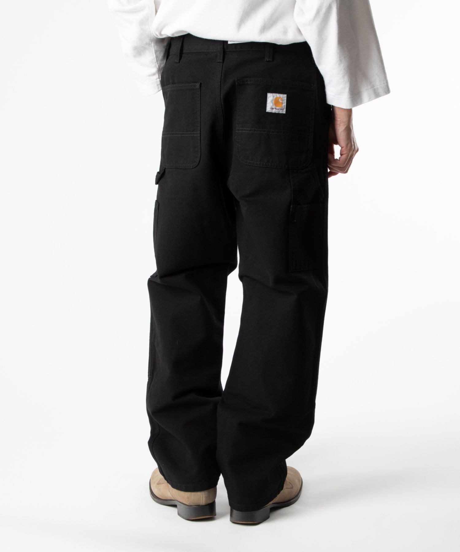 カーハート Carhartt カーハート Carhartt WIP DOUBLE KNEE PANT ダブルニーパンツ I031501 ペインターパンツ ワイドパンツ パンツ メンズ ボトムス （ブラック/L30） ブラック/L30
