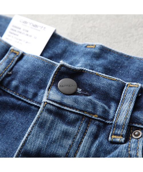 Carhartt ジーンズ Newel Pant ニューエル パンツ I029208 （0106/Blue/ブルー） 0106/Blue/ブルー